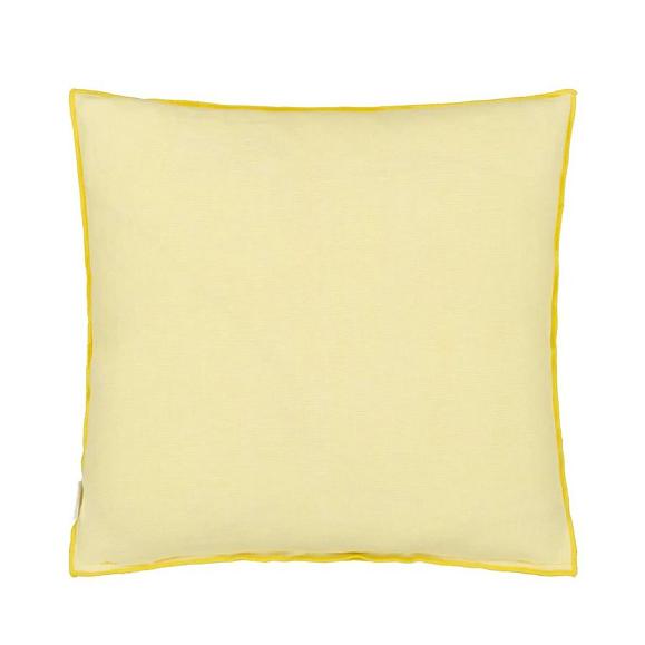 Подушка CCDG1543, Brera Lino, Mimosa & Primrose, Designers Guild 43 x 43см