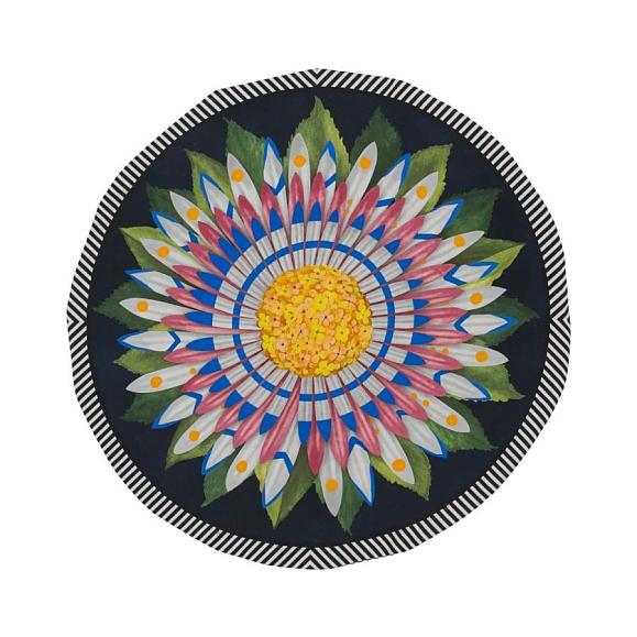 Подушка CCCL0646, Fleur Fardee, Fleuve, Christian Lacroix 45 x 45см