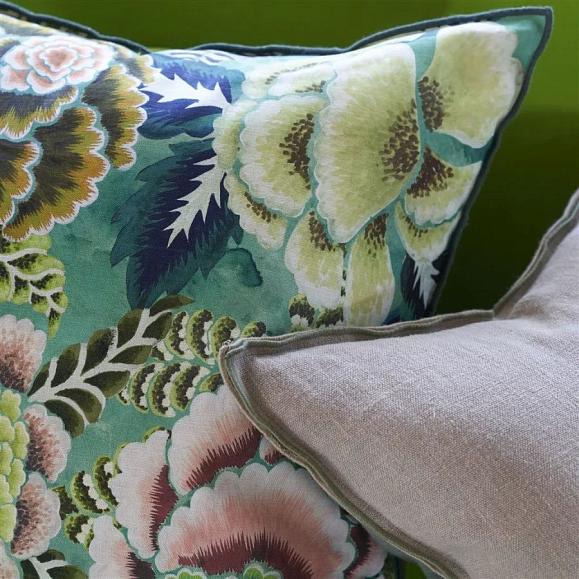 Подушка CCDG1456, Rose De Damas, Jade, Designers Guild 55 x 55см