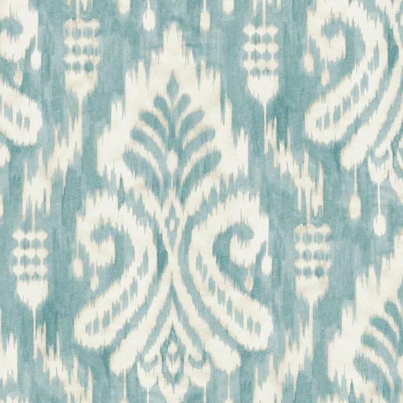 Обои York TC2645 Hawthorne Ikat Aqua