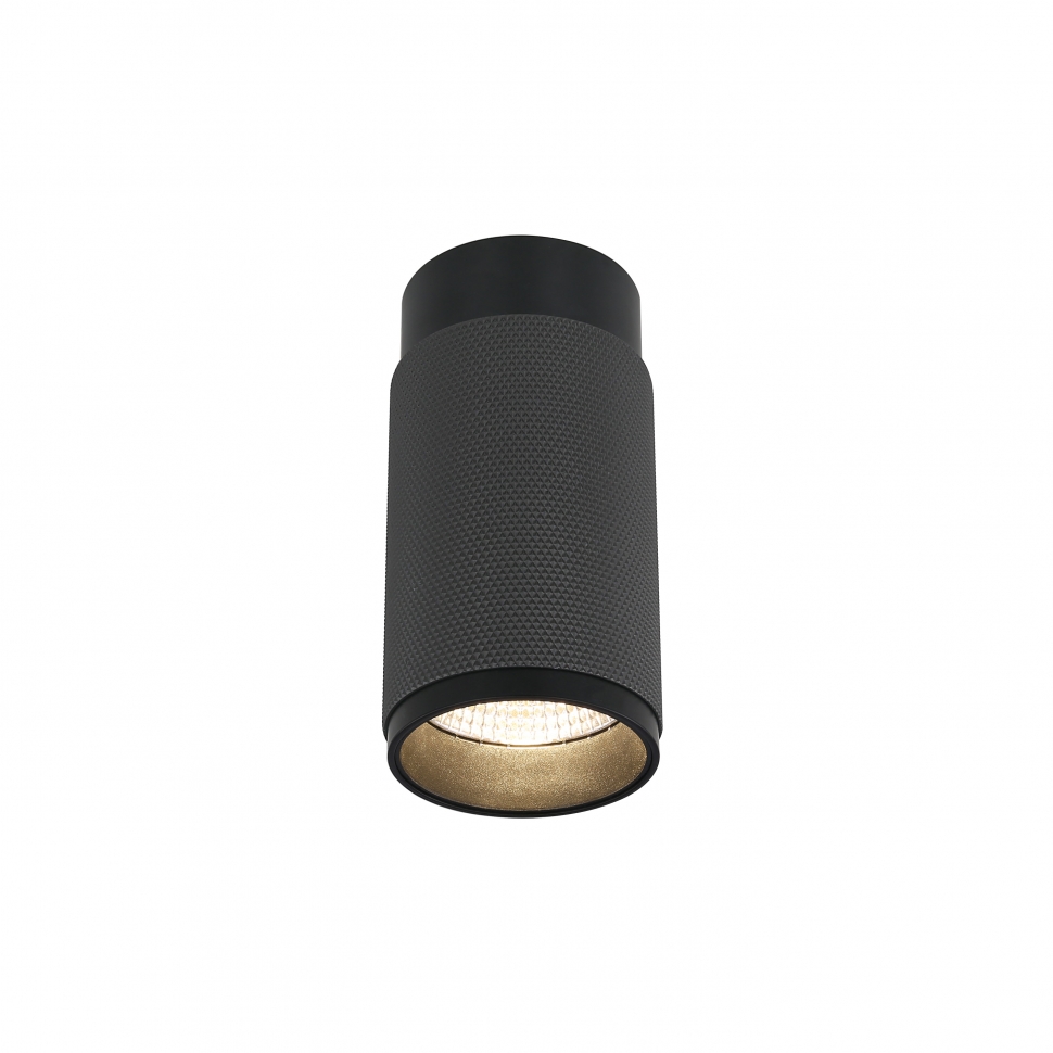 Накладной светильник iLedex Delta 1954-10W-3000K-36 BK+GRP