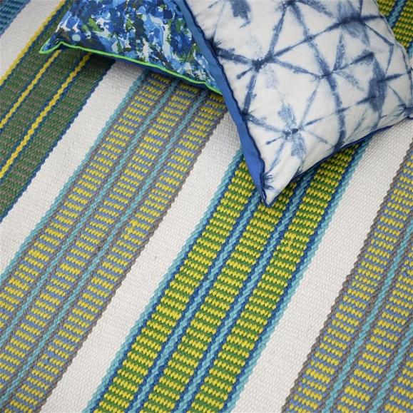 Ковровая дорожка Designers Guild RUGDG0865 Mahakam Outdoor Cobalt 75 x 250 см