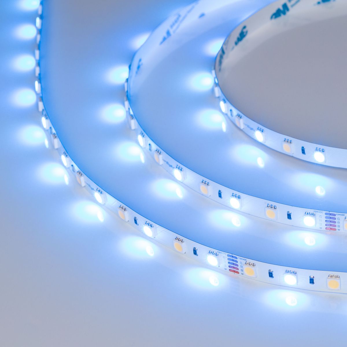 Светодиодная лента Arlight RT-B60-10mm 24V RGBW-White (14.4 W/m, IP20, 5m) (Открытый) 018325(3)
