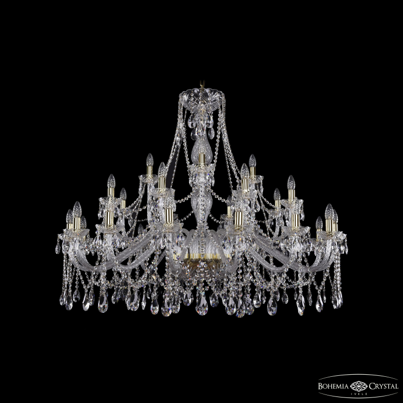 Подвесная люстра Bohemia Ivele Crystal 1413/16+8+4/460 G