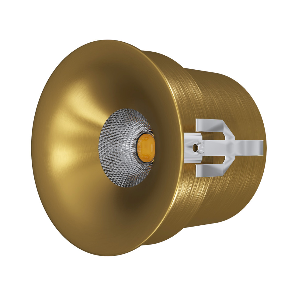 Встраиваемый влагозащищенный светильник Italline IT014-0208 gold