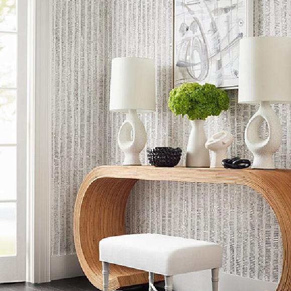 Обои Thibaut T12814 Cork Forest Black and White