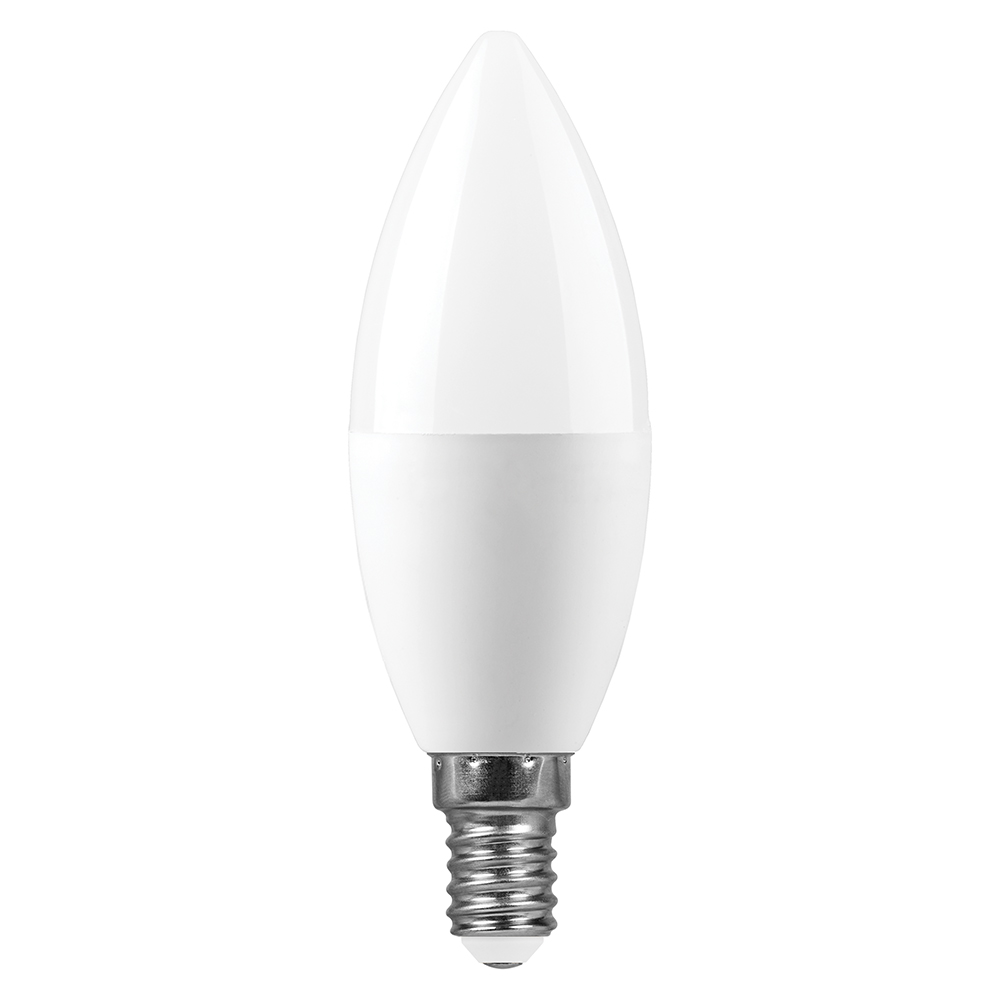 Лампа светодиодная Feron LB-980 свеча матовая E14 15W 175-265V 2700K 52072