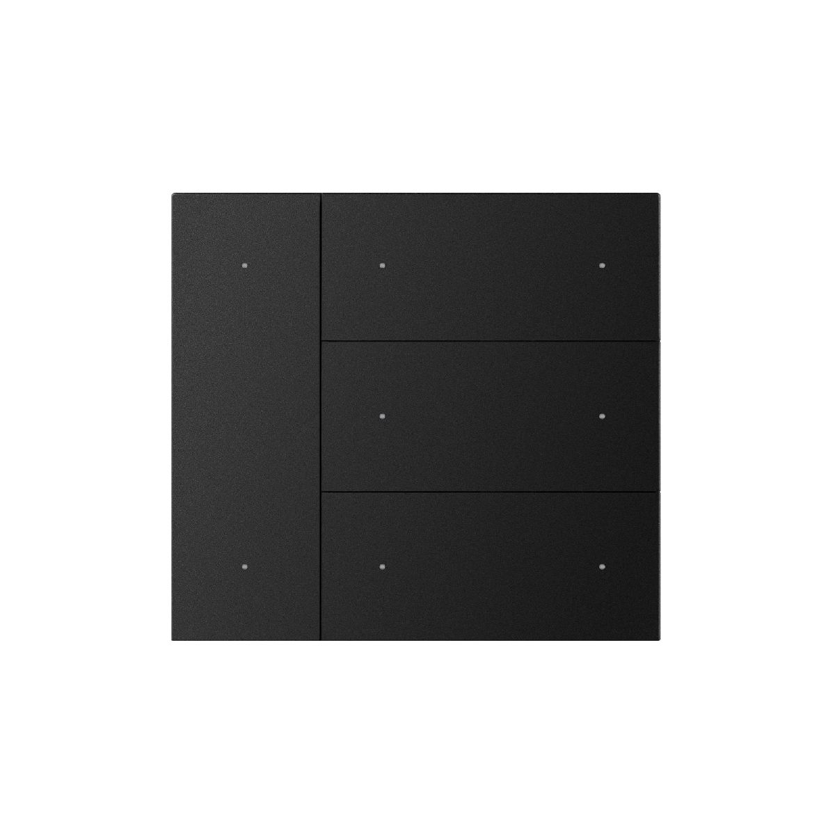 Накладка панели Arlight KNX-23-4G-SUF Black (Backlight) 051083