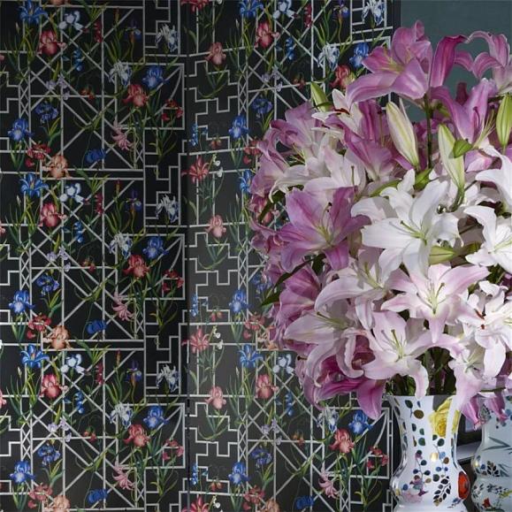 Обои Christian Lacroix PCL7045/03 Fretwork Garden Jais