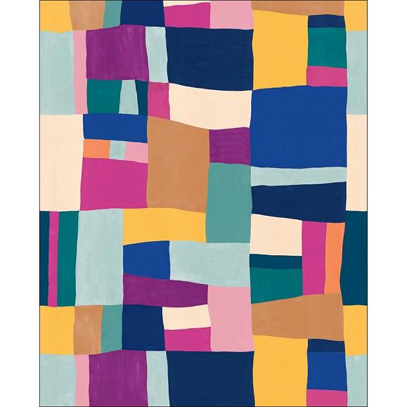 Панно Caselio 104893402 Wonderfull Patchwork Multicouleurs
