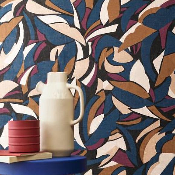 Обои Casamance 75553772 Collage Noir/blush