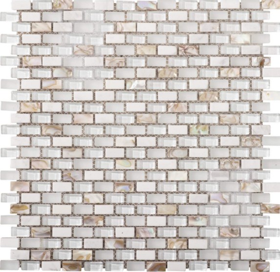 Tribal Pearl White 1x2 28,6x28,3x0,8