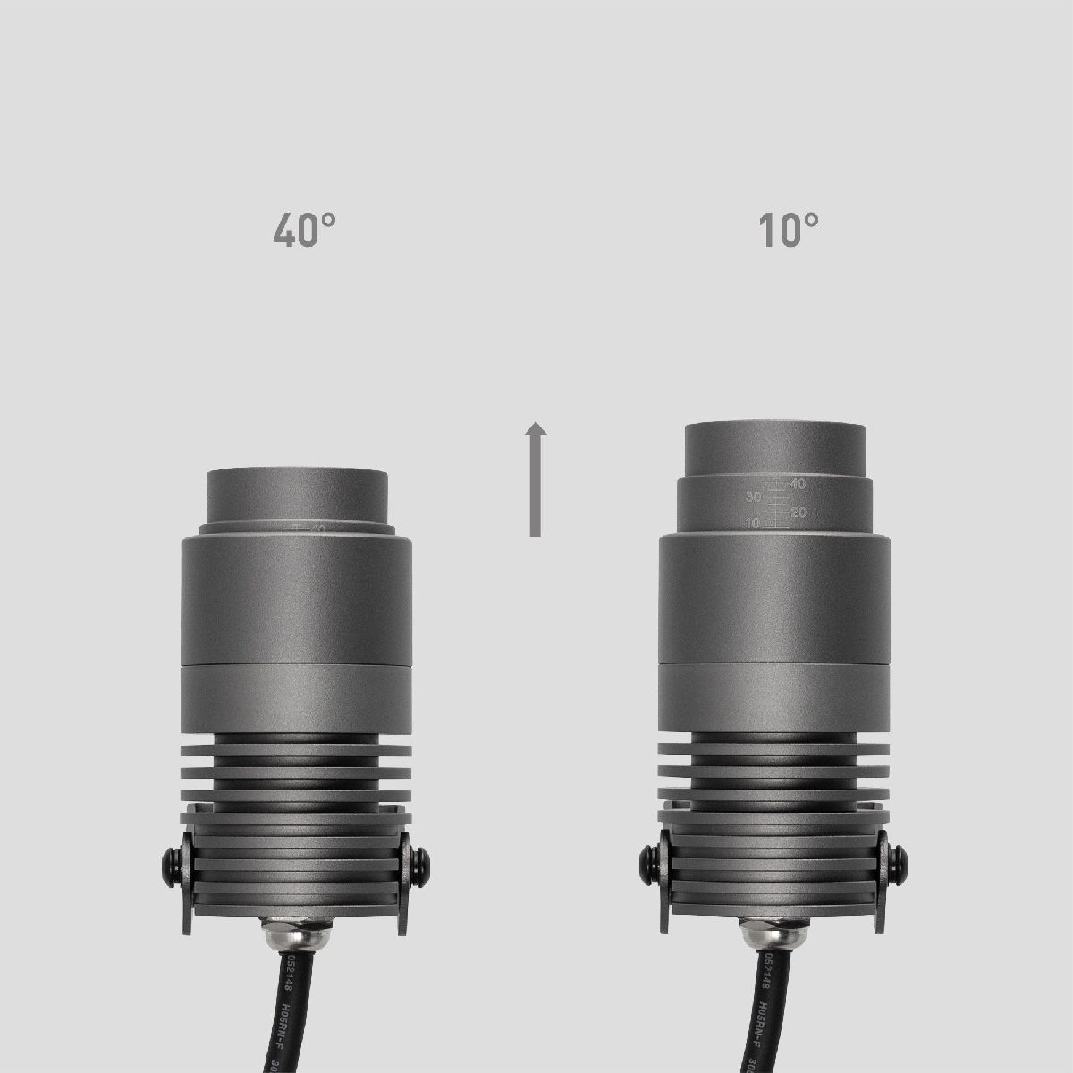 Прожектор Arlight ALT-RAY-ZOOM-R52-8W Warm3000 (WH, 10-40 deg, 230V) 042676