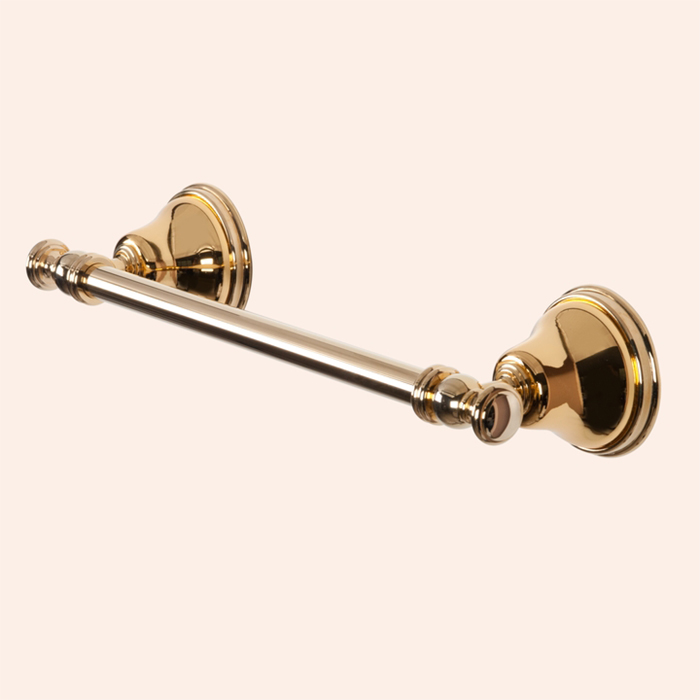 TW Harmony 014, полотенцедержатель 33,5см, подвесной, цвет: золото