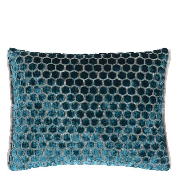Подушка CCDG1483, Jabot, Kingfisher, Designers Guild 30 x 40см