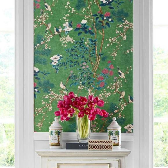 Обои Thibaut T13623 Katsura Emerald