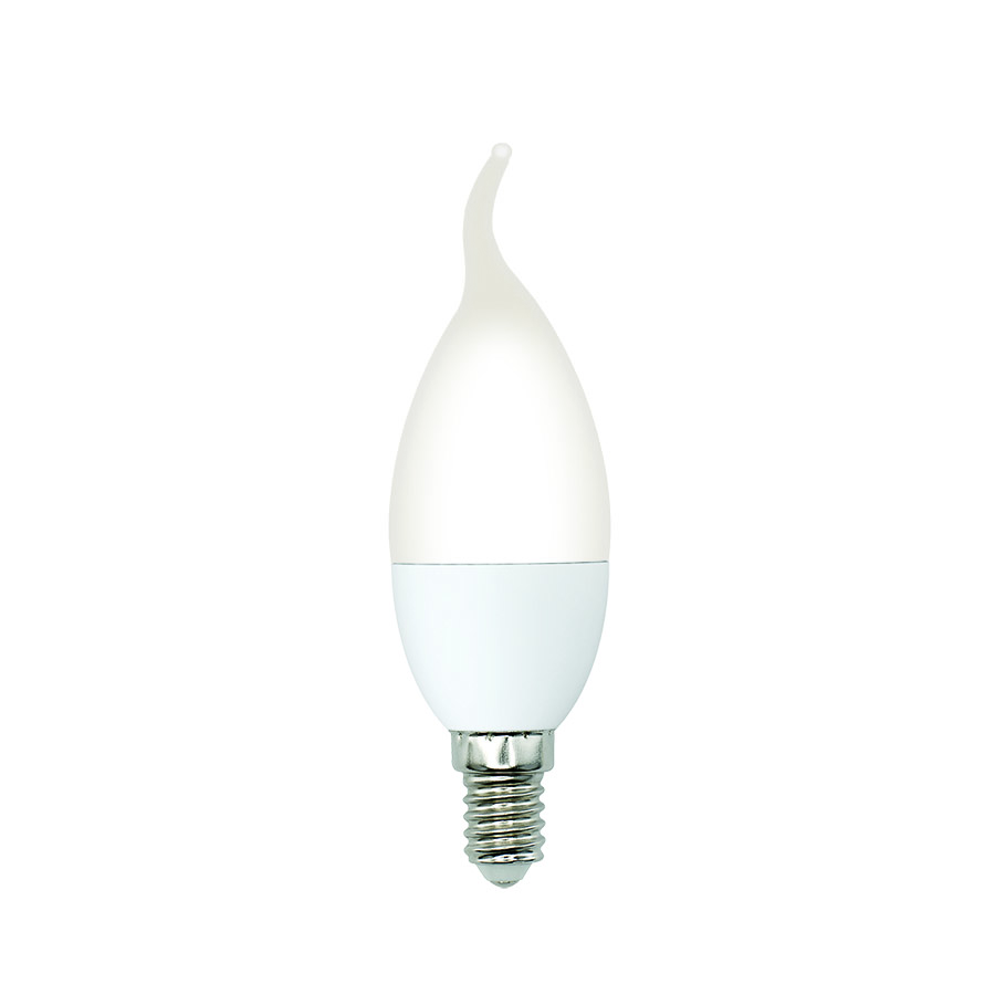 Лампа светодиодная Volpe Optima LED-CW37-6W/4000K/E14/FR/SLS UL-00008802
