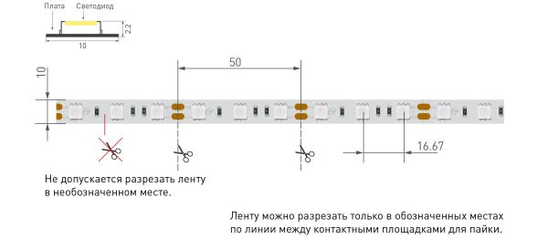 Светодиодная лента Arlight RT-B60-10mm 12V Green (14.4 W/m, IP20, 5060, 5m) 012337(2)