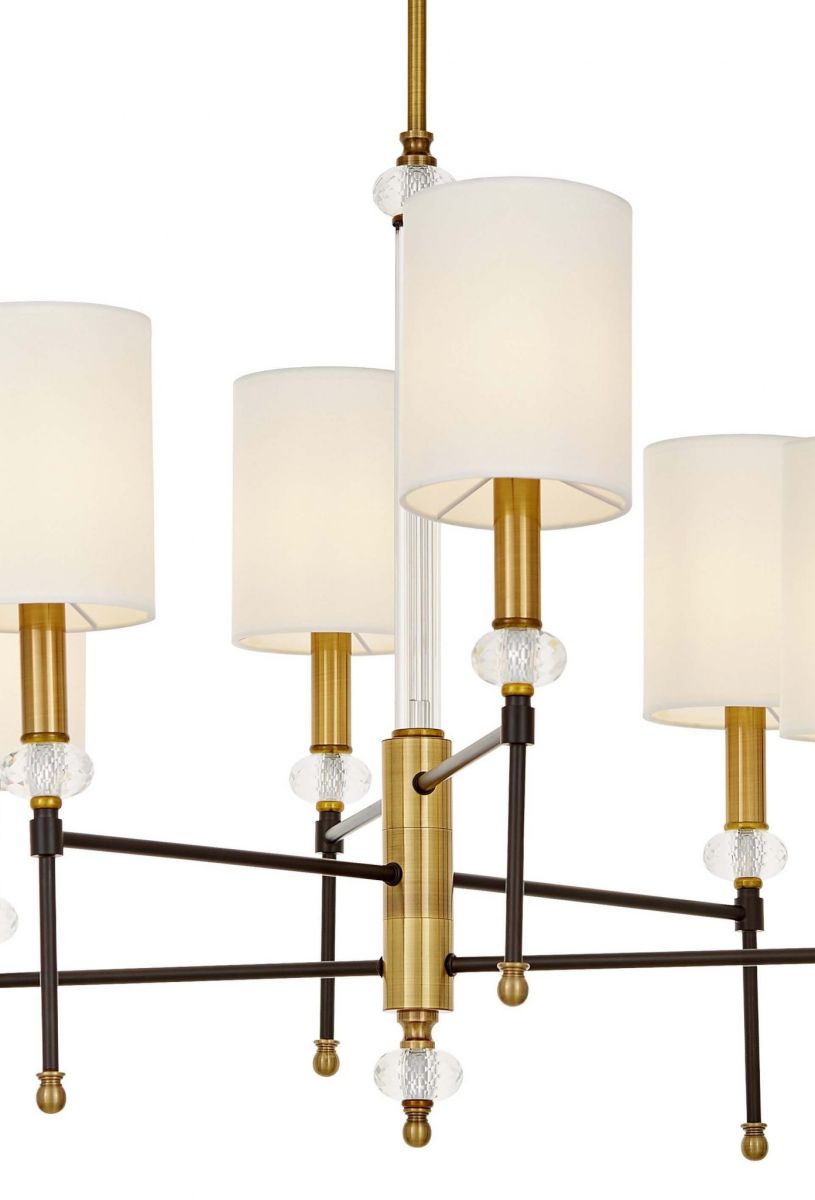 Подвесная люстра Lumina Deco Rodezio LDP 1229-6-NF MD