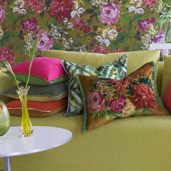 Подушка CCDG1470, Varese, Zinnia & Ochre, Designers Guild 43 x 43см