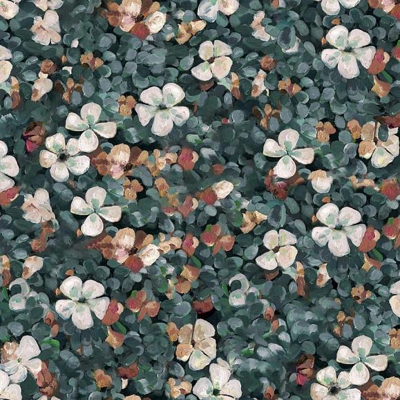Обои Coordonne 9500004V Floral Tapestry Sea