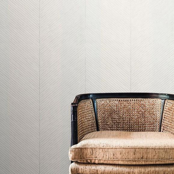 Обои York TC2692 Palm Chevron White/Silver