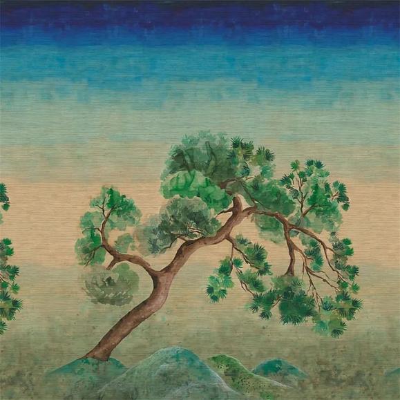 Панно Designers Guild PDG1181/01 Scene D Arbre Grasscloth Elm