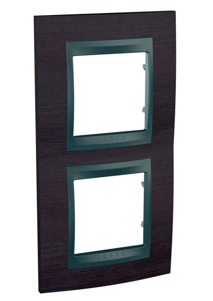 Рамка 2-постовая вертикальная Schneider Electric Unica Top MGU66.004V.2M3