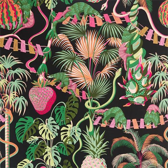 Обои Zoffany 312981 Precarious Pangolins Tropical