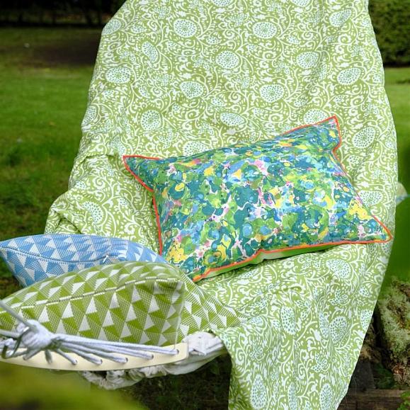 Подушка CCDG1255, Outdoor Odisha, Peridot, Designers Guild 60 x 45см
