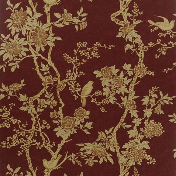 Обои Ralph Lauren PRL048/03 Marlowe Floral Garnet