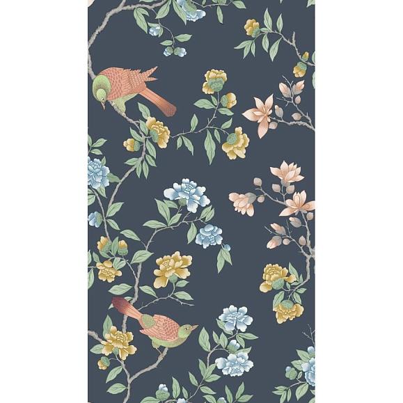 Обои Little Greene 0267ADHICKS Aderyn Hicks' Blue