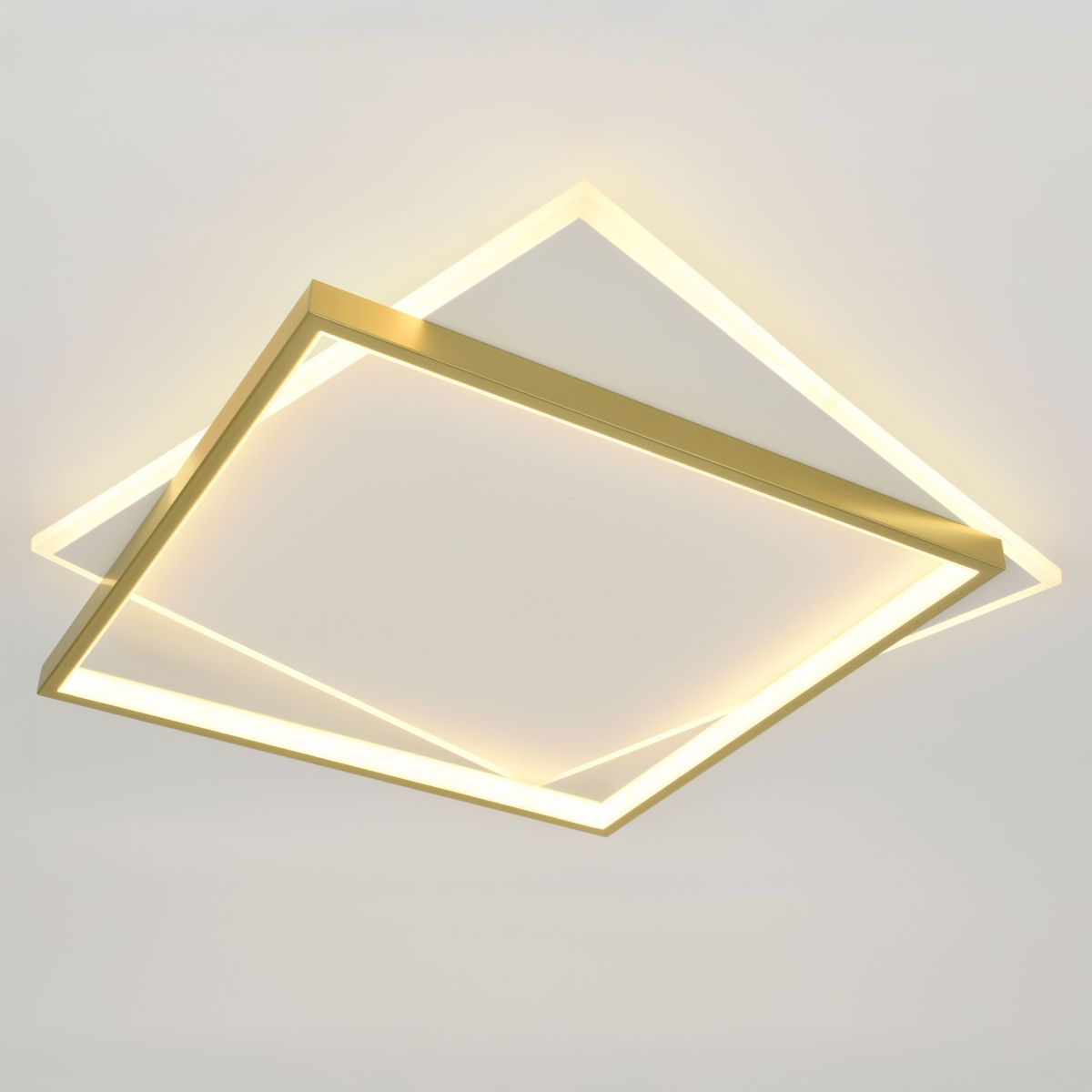 Потолочный светильник Эра Модерн Lima CLL-1-82 3K-6,5K RC WH+GD Б0069755