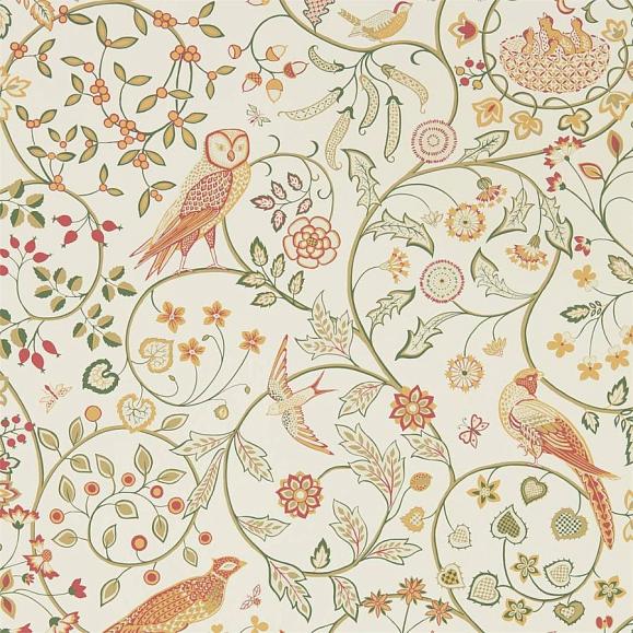 Обои Morris 216705 Newill Ivory Sage