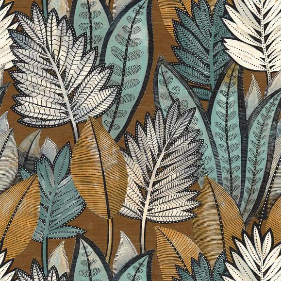 Обои Casamance 74680774 Sabal Tabac/celadon
