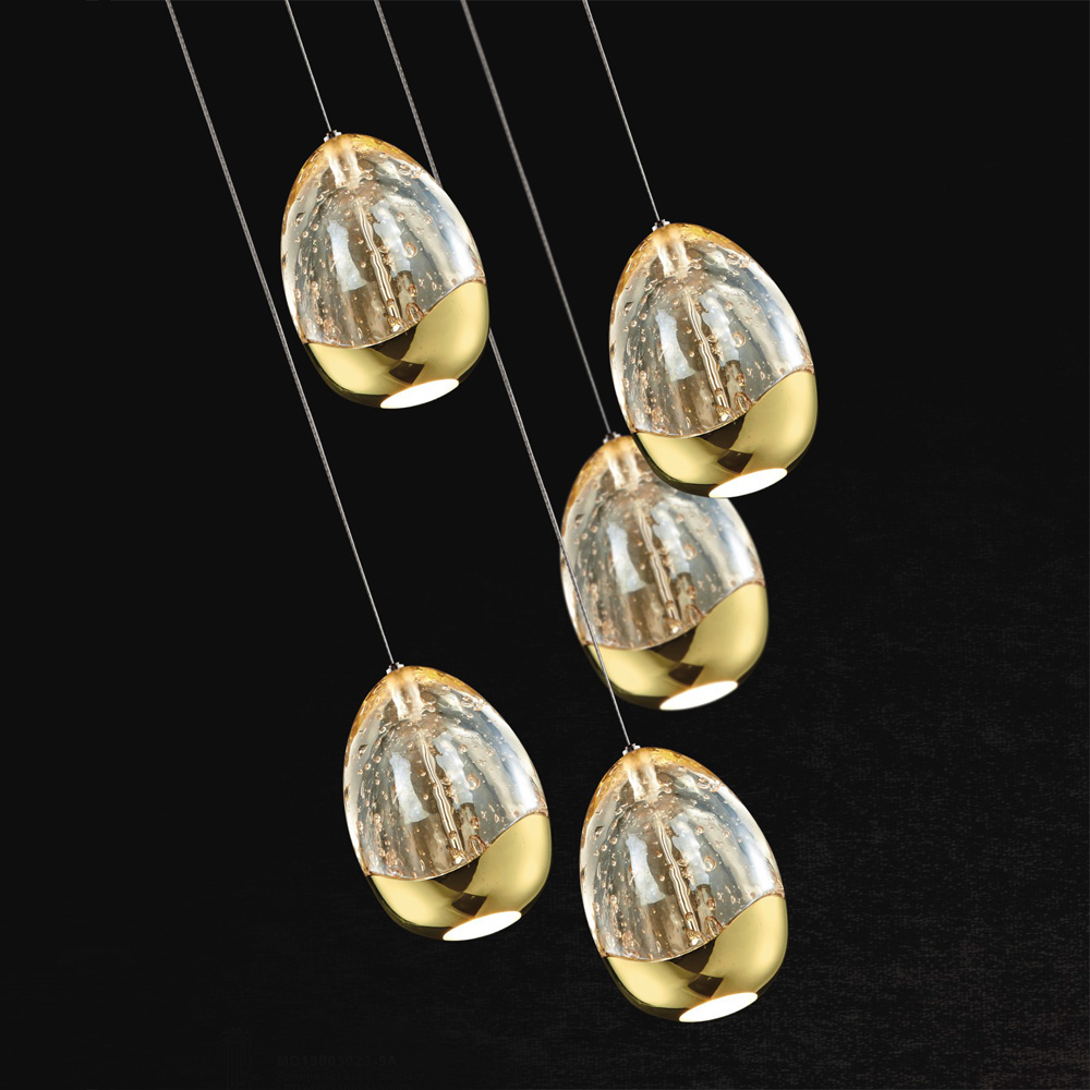 Подвесной светильник DeLight Collection Terrene MD13003023-5A gold