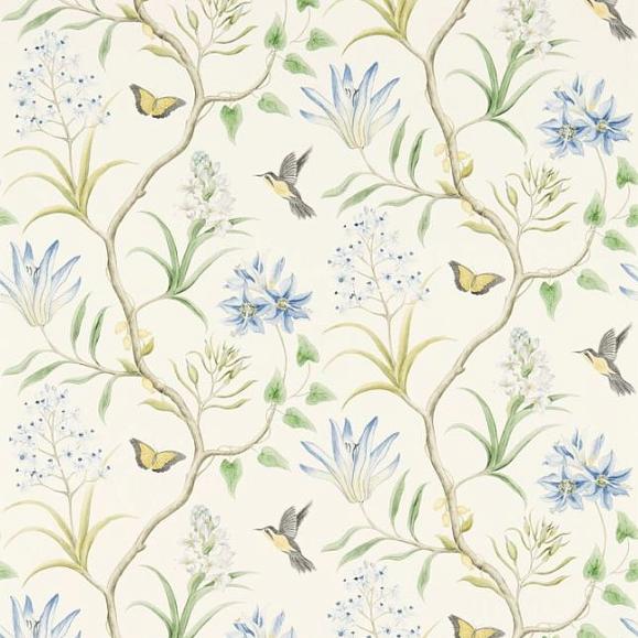 Обои Sanderson 213389 Clementine Delft Blue