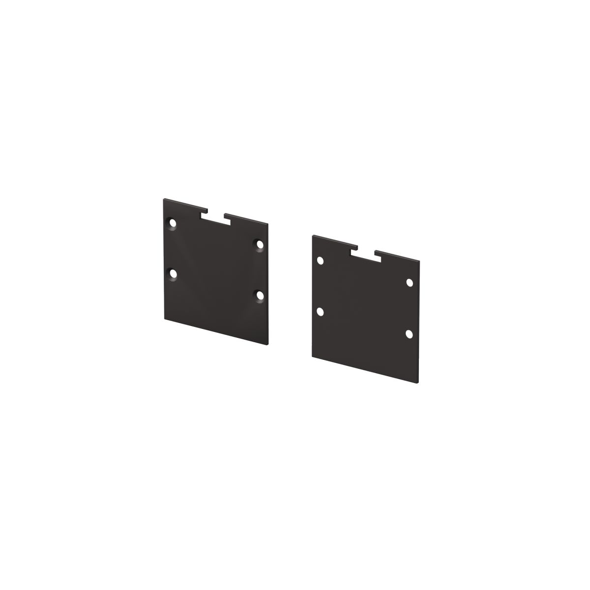 Комплект заглушек для профиля 3535 2шт Maytoni Led Strip ALM-3535BT-B-EC 642038