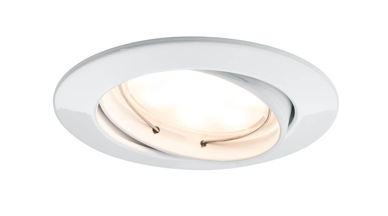 Встраиваемый светодиодный светильник Paulmann Line Led Smart Coin 92093