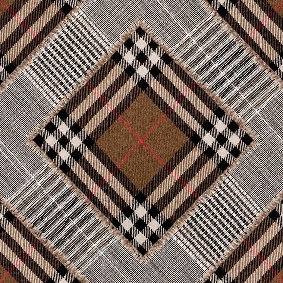 Панно Mind the gap WP20390 Checkered Patchwork Mid Brown