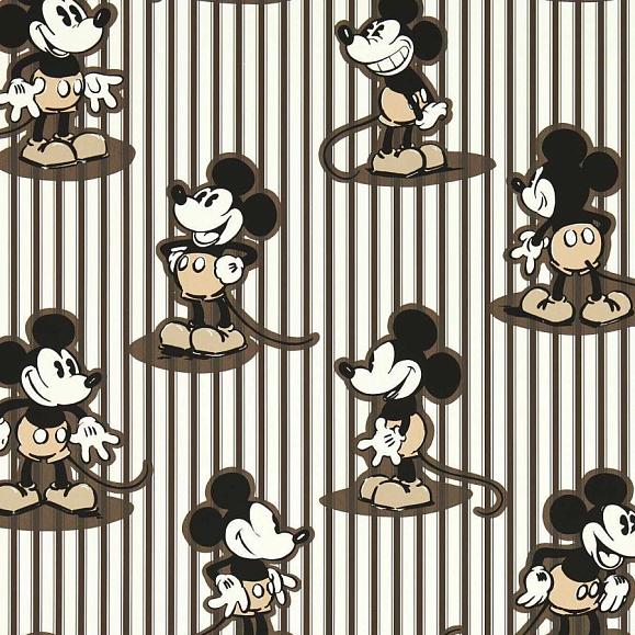 Обои Sanderson 217272 Mickey Stripe Humbug