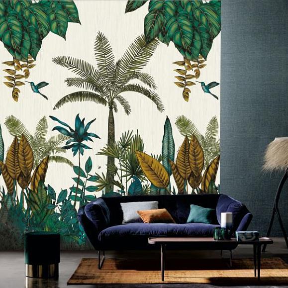 Панно Casamance 74290384 Ipanema Bleu Vert