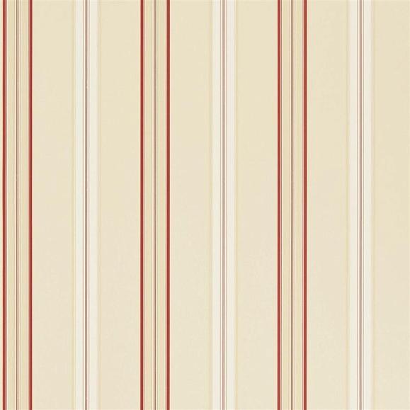 Обои Ralph Lauren PRL054/06 Dunston Stripe Vermilion