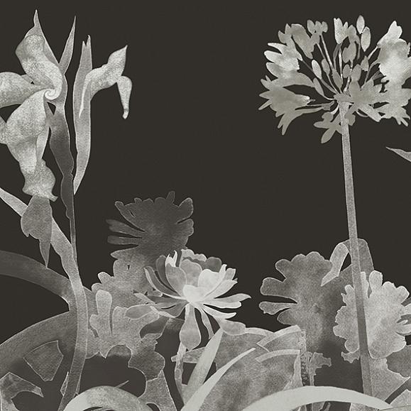 Панно Paint & Paper Library 0393AWPERSE Aloe Walk Perse Grey
