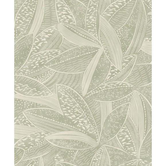 Обои Caselio 106047070 Natura Vert sauge