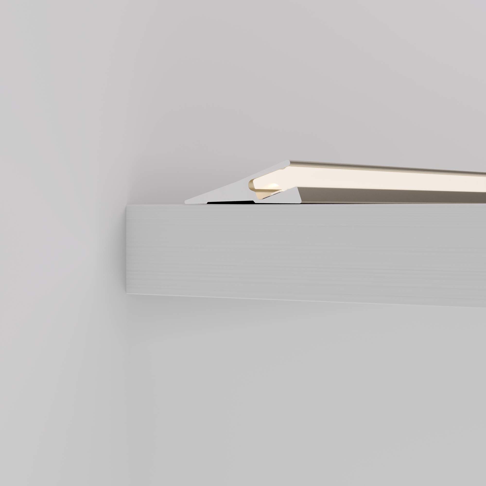 Алюминиевый профиль Arlight SL-MINI-SHELF-H8-2000 ANOD OLIVE GREY 038205
