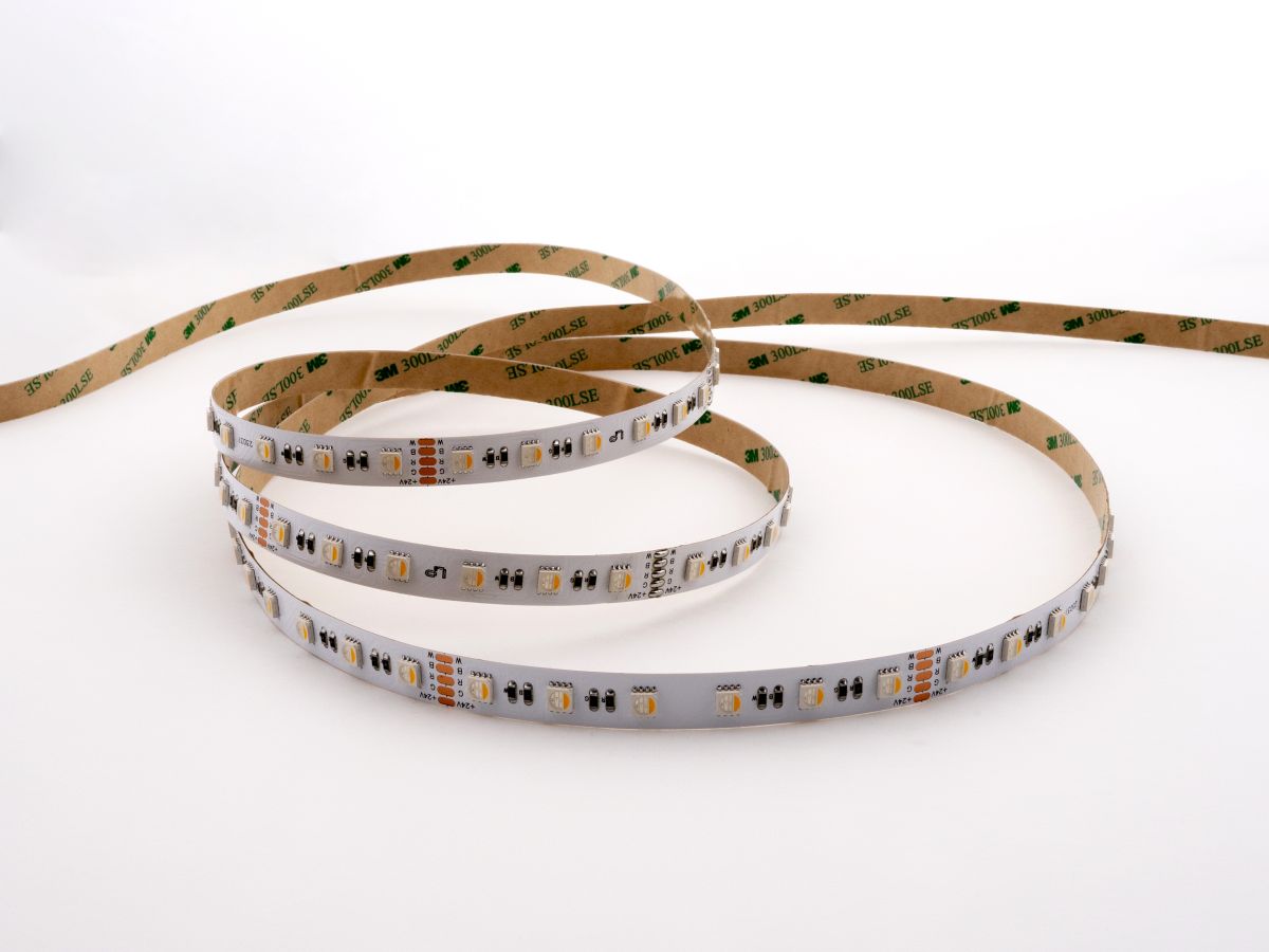 Светодиодная лента LEDS POWER 5050 60/м (19,2Вт/м) 24В RGBWW 004143