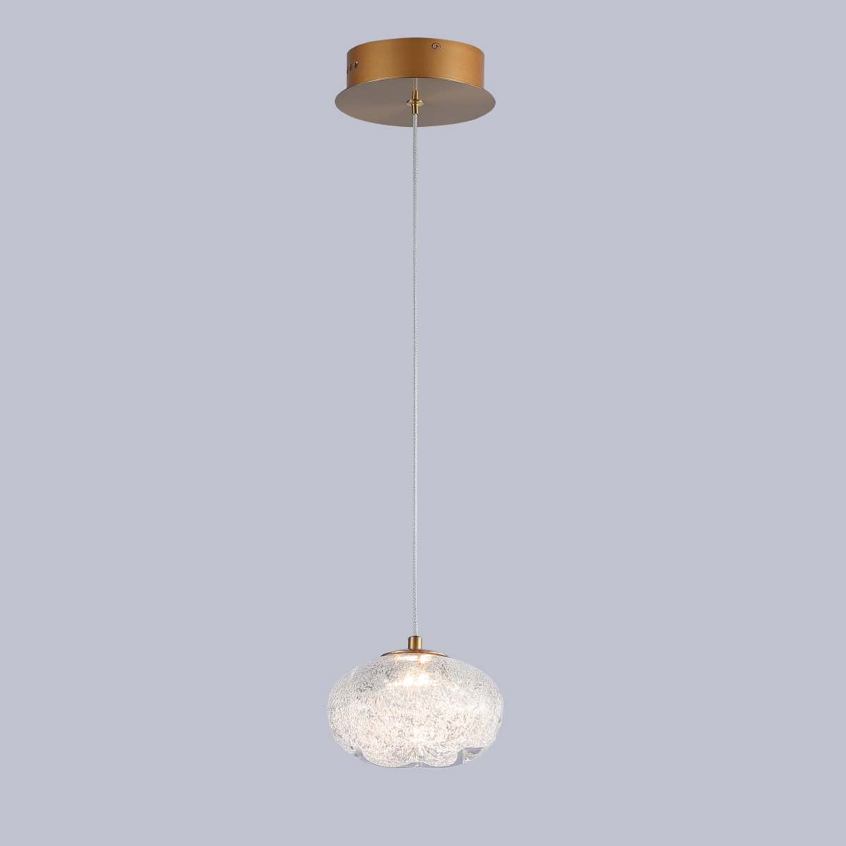 Подвесной светильник Delight Collection P98065-1L antique brass