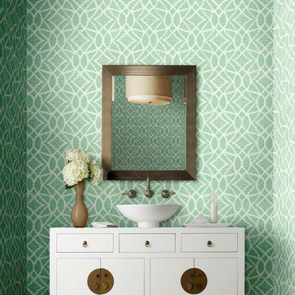 Обои York GR5973 Boxwood Garden Teal