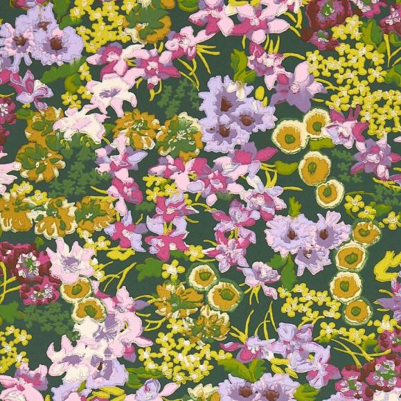 Обои Harlequin 113049 Wildflower Meadow Emerald/Amethyst/Peridot